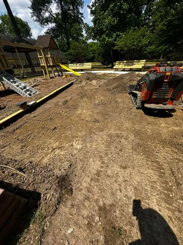 Excavation & Ground Preparation for Fire Pit Patio