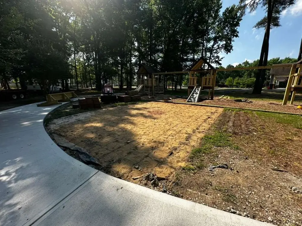 Sand Base Leveling for Paver Patio